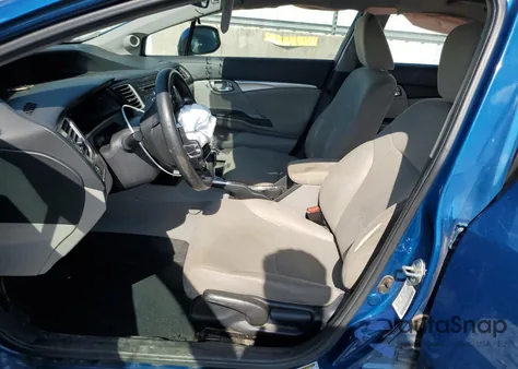 2013 Honda Civic Ex z USA, uszkodzony, nr VIN 2HGFB2F8XDH516401